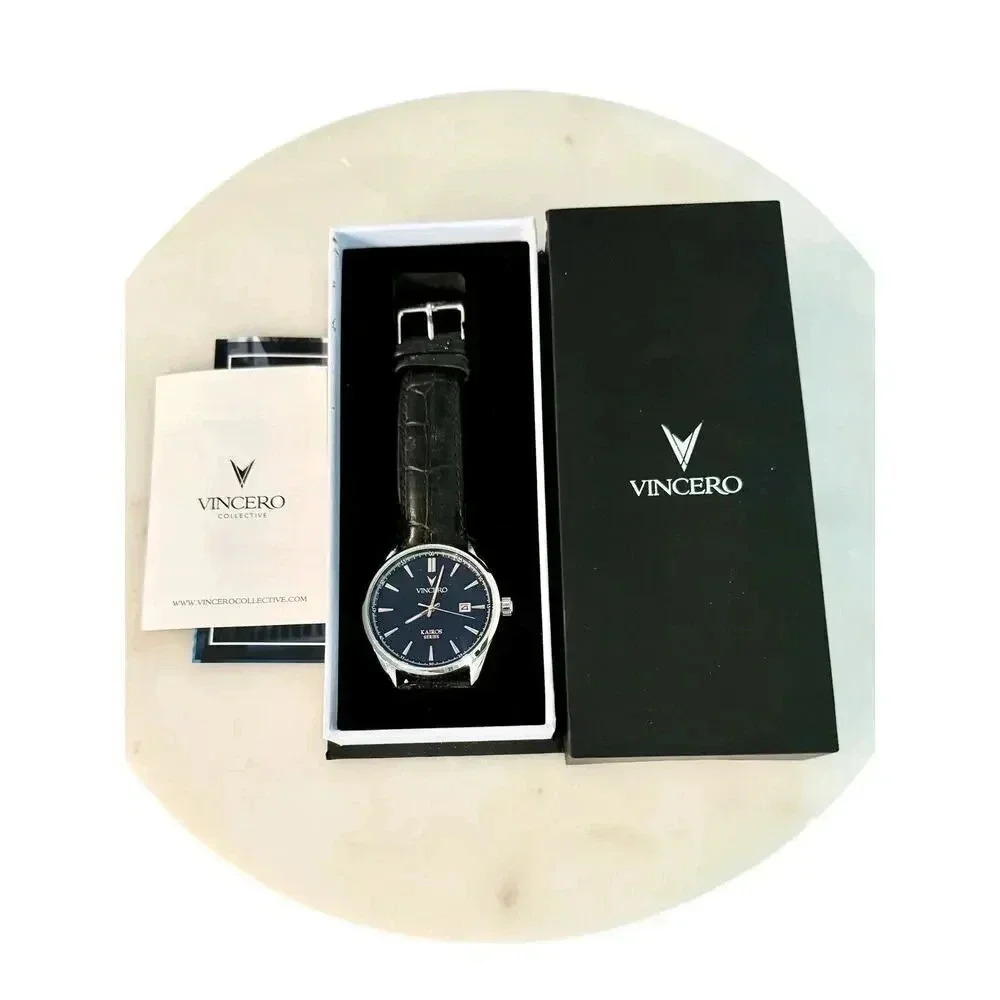 Vincero Luxury Men's Wrist Kairos Series Watch NIB New